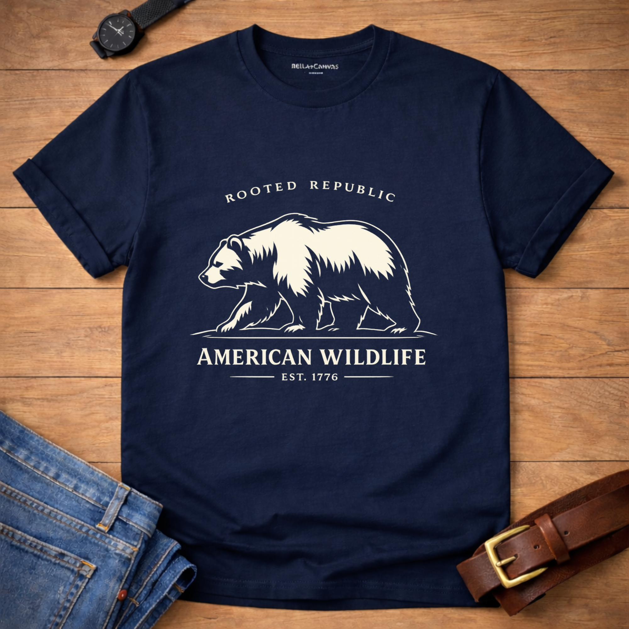 American Wildlife Grizzly T-shirt