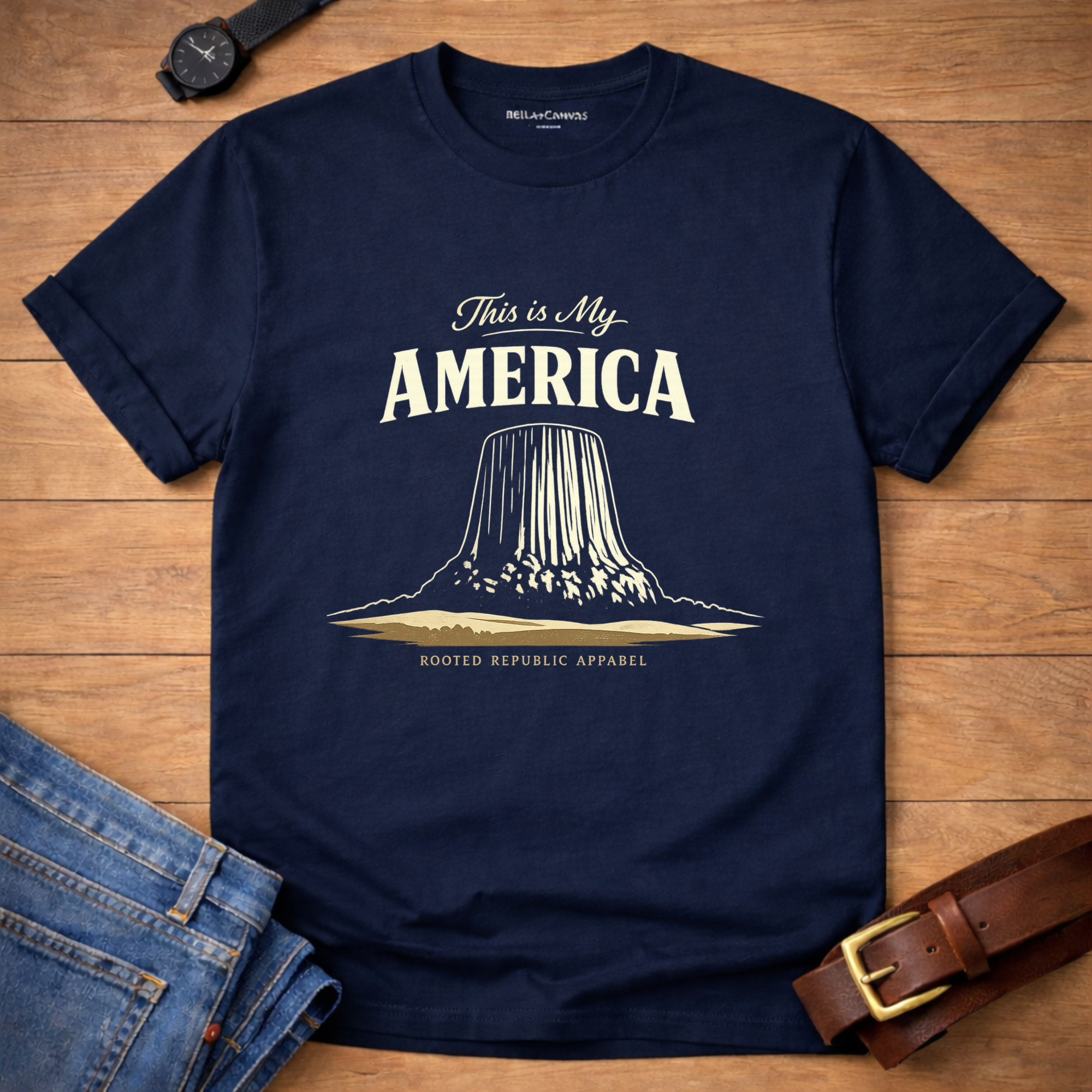 My America Devils Tower T-shirt