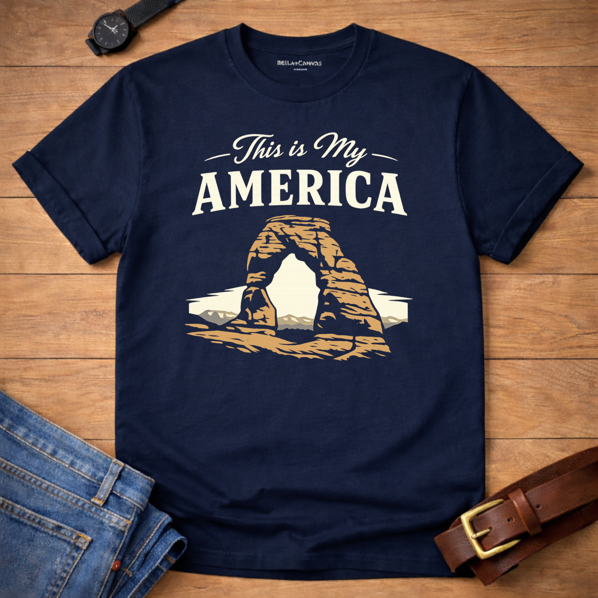 My America Delicate Arch T-shirt
