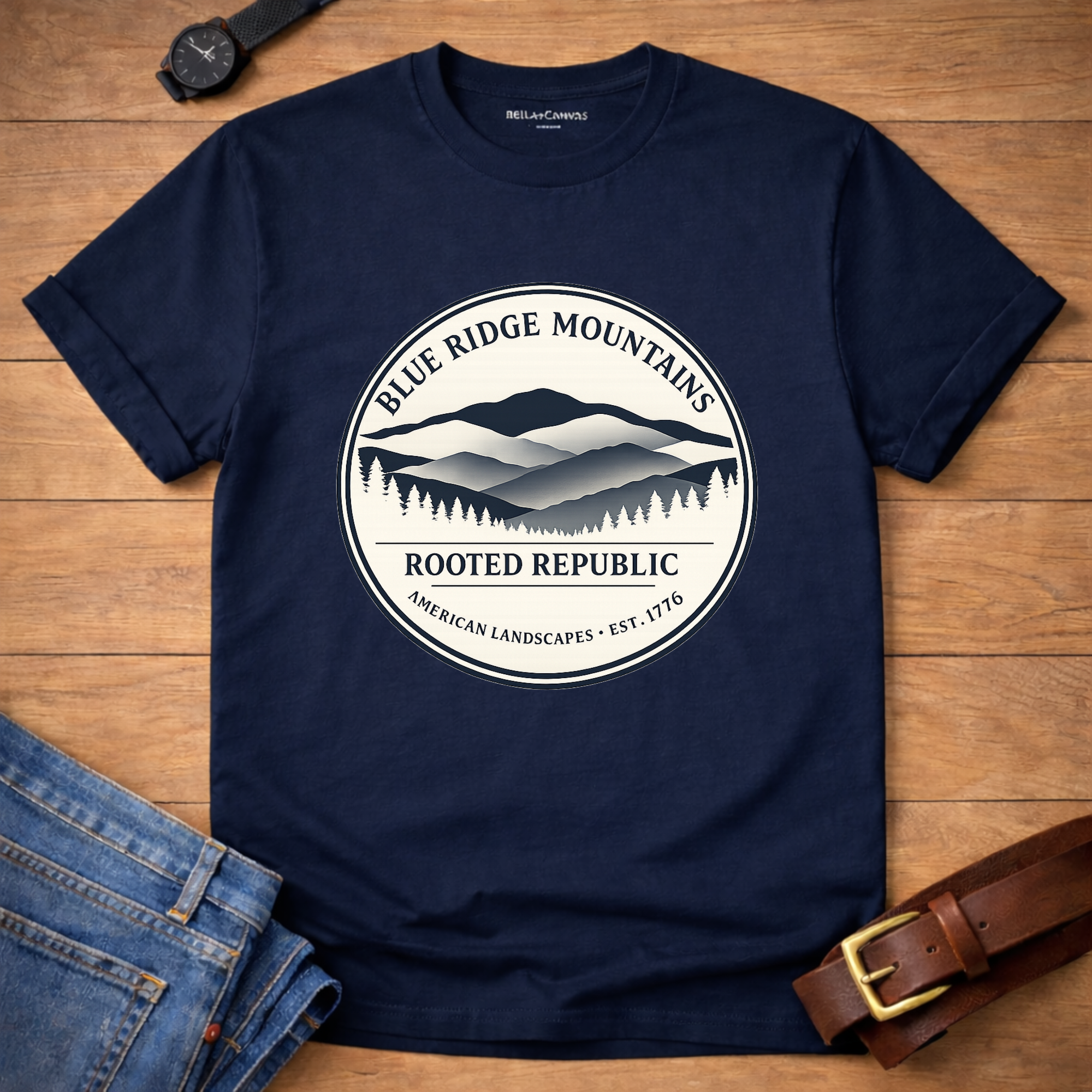 Blue Ridge Badge T-shirt