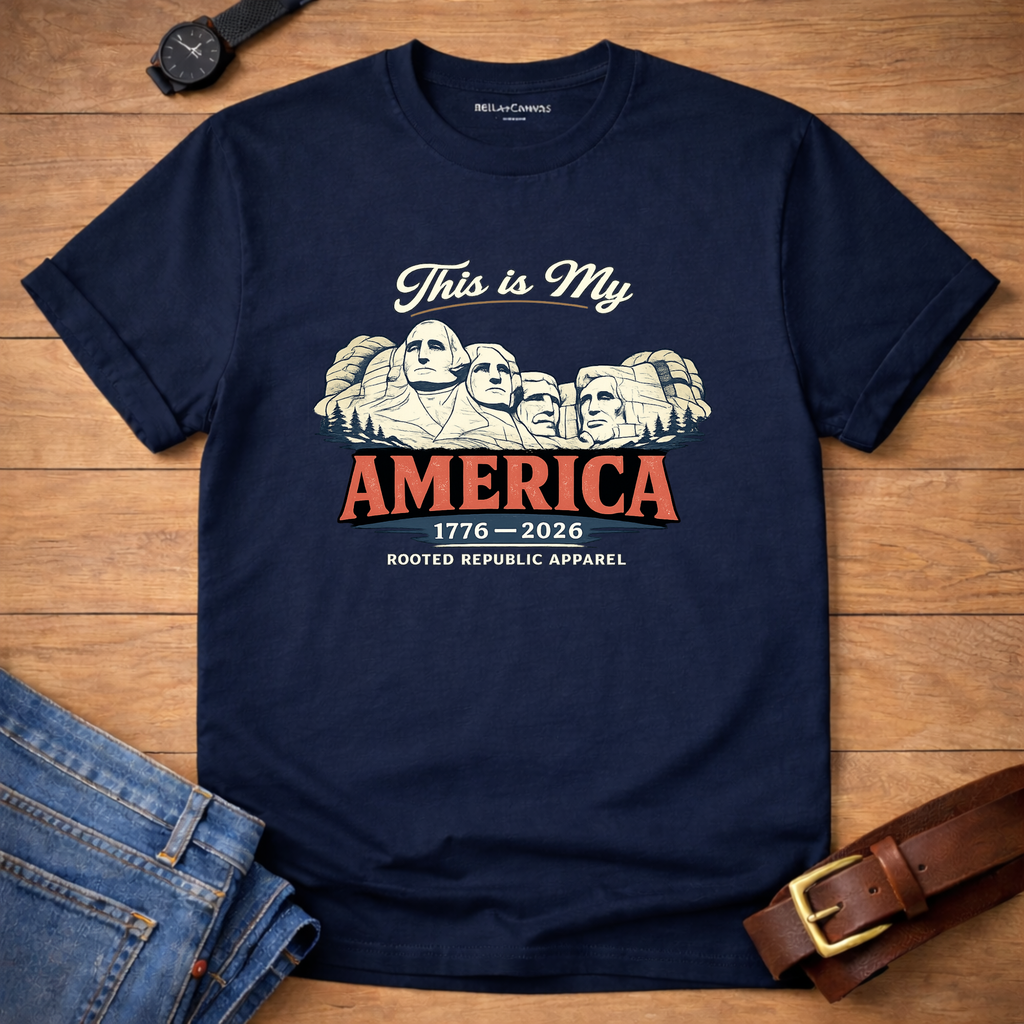 My America Mt Rushmore T-shirt