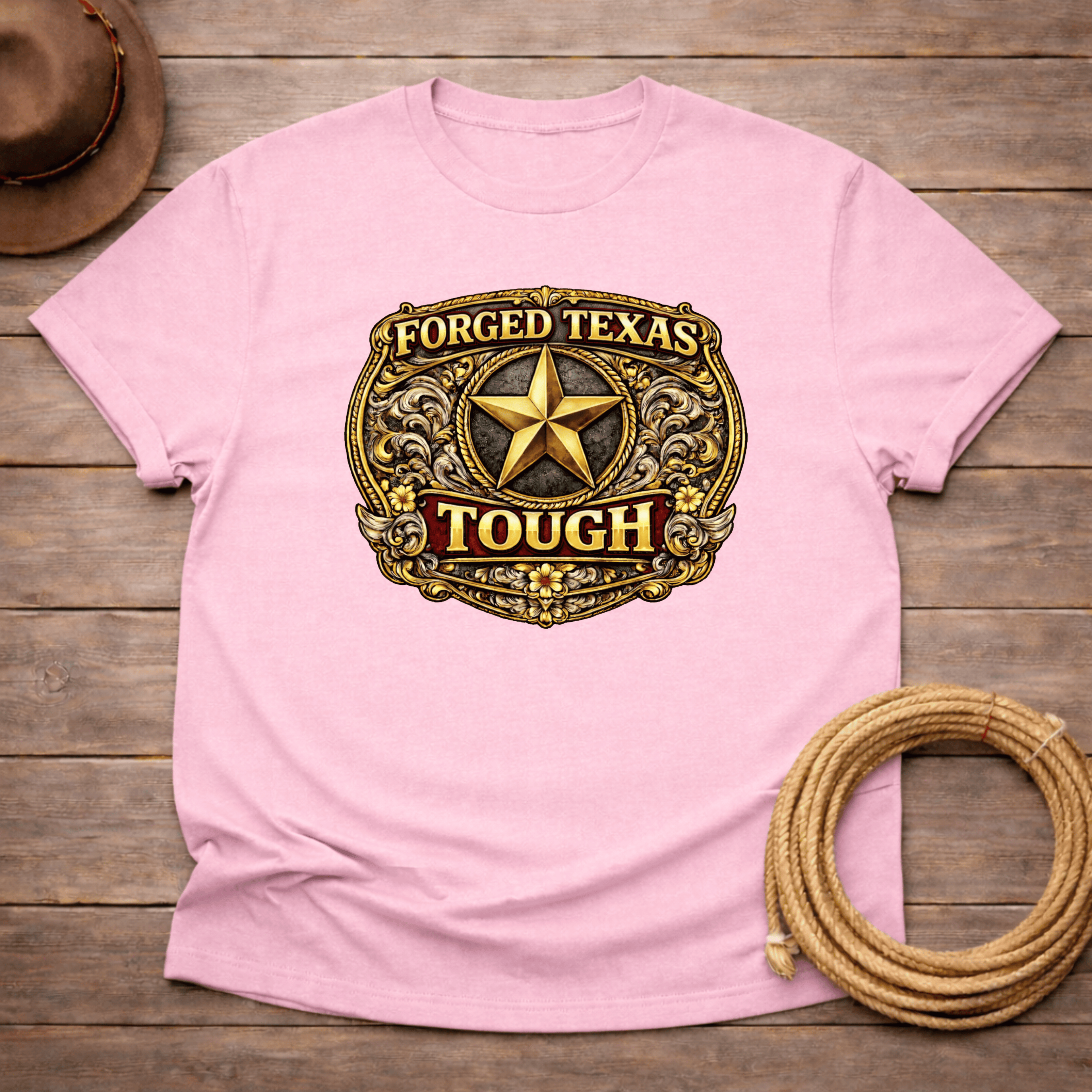Forged Texas Tough Buckle T-shirt