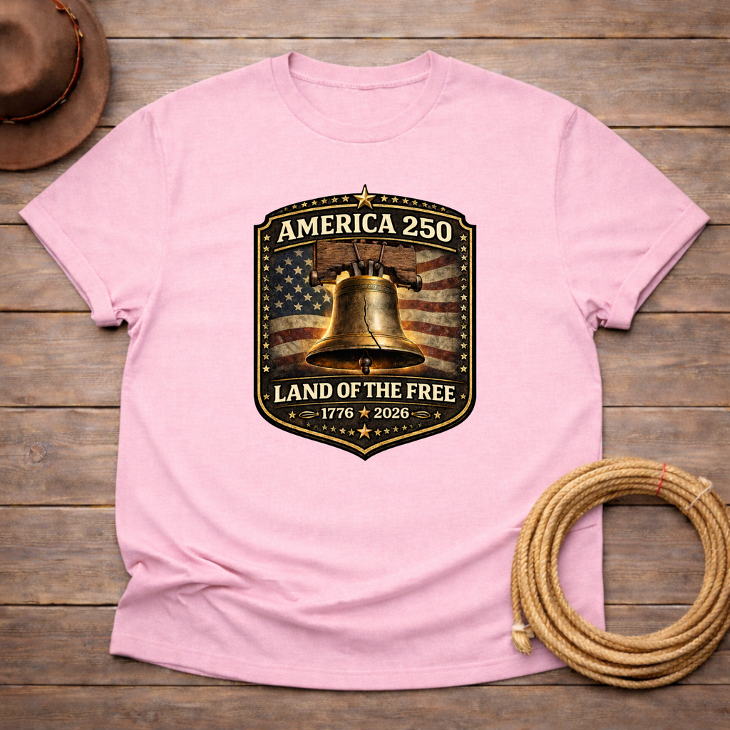 Land of the Free Liberty Bell T-shirt