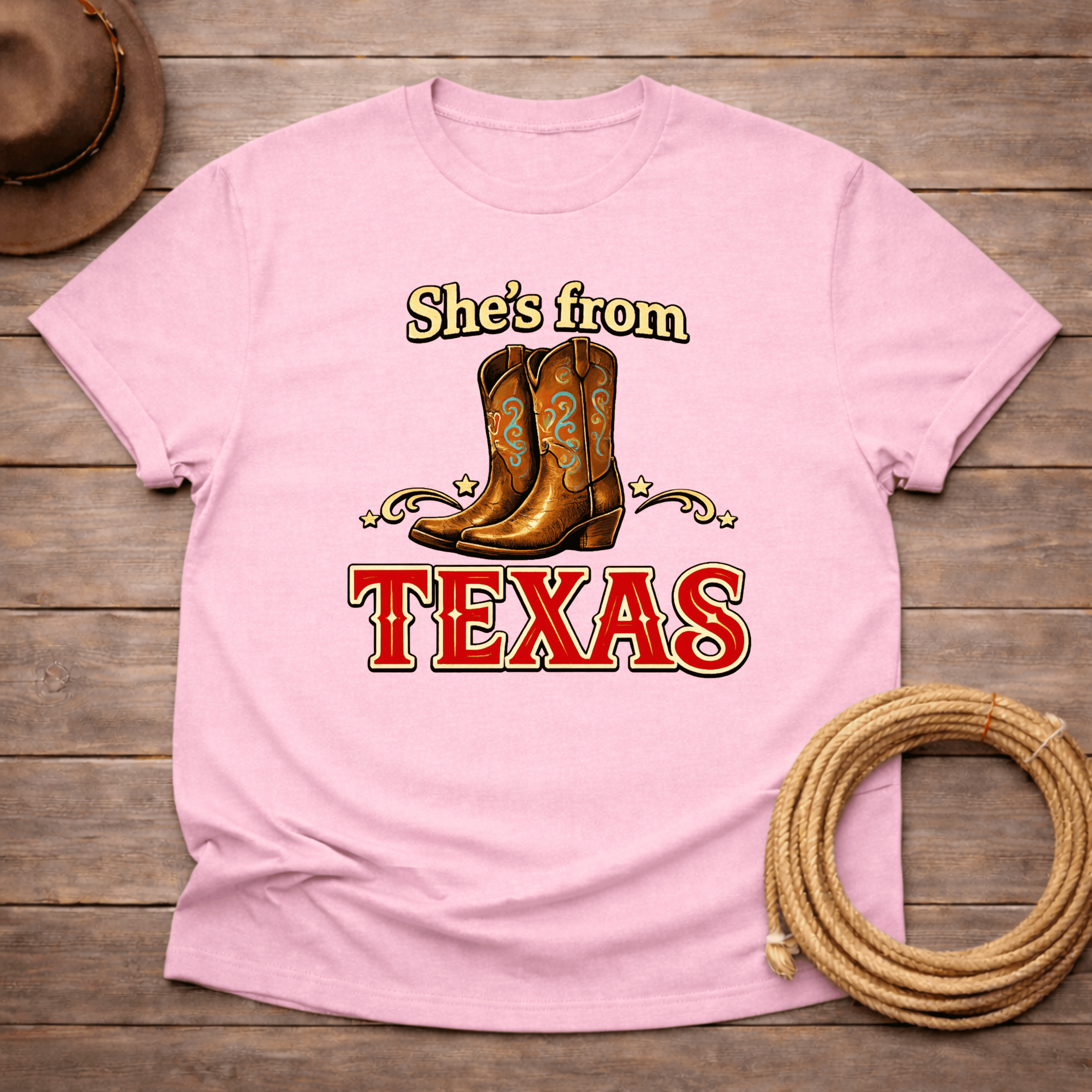 She's from Texas t-shirt