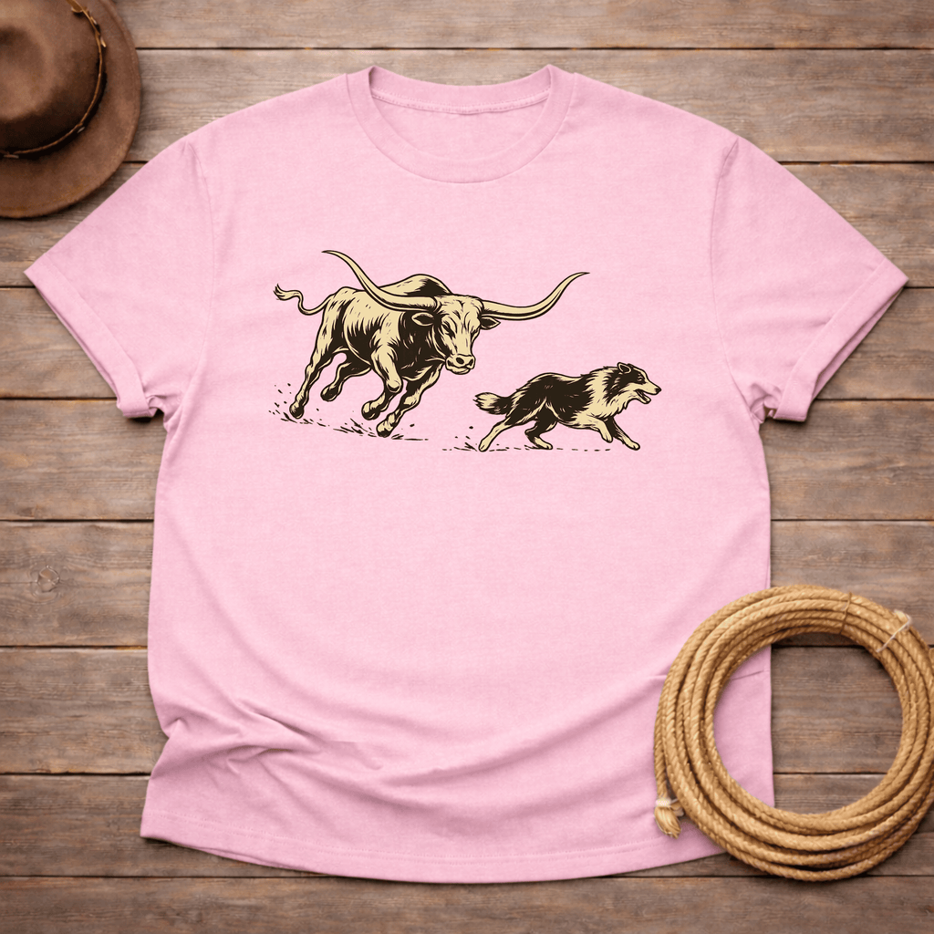 Longhorn Chase T-shirt