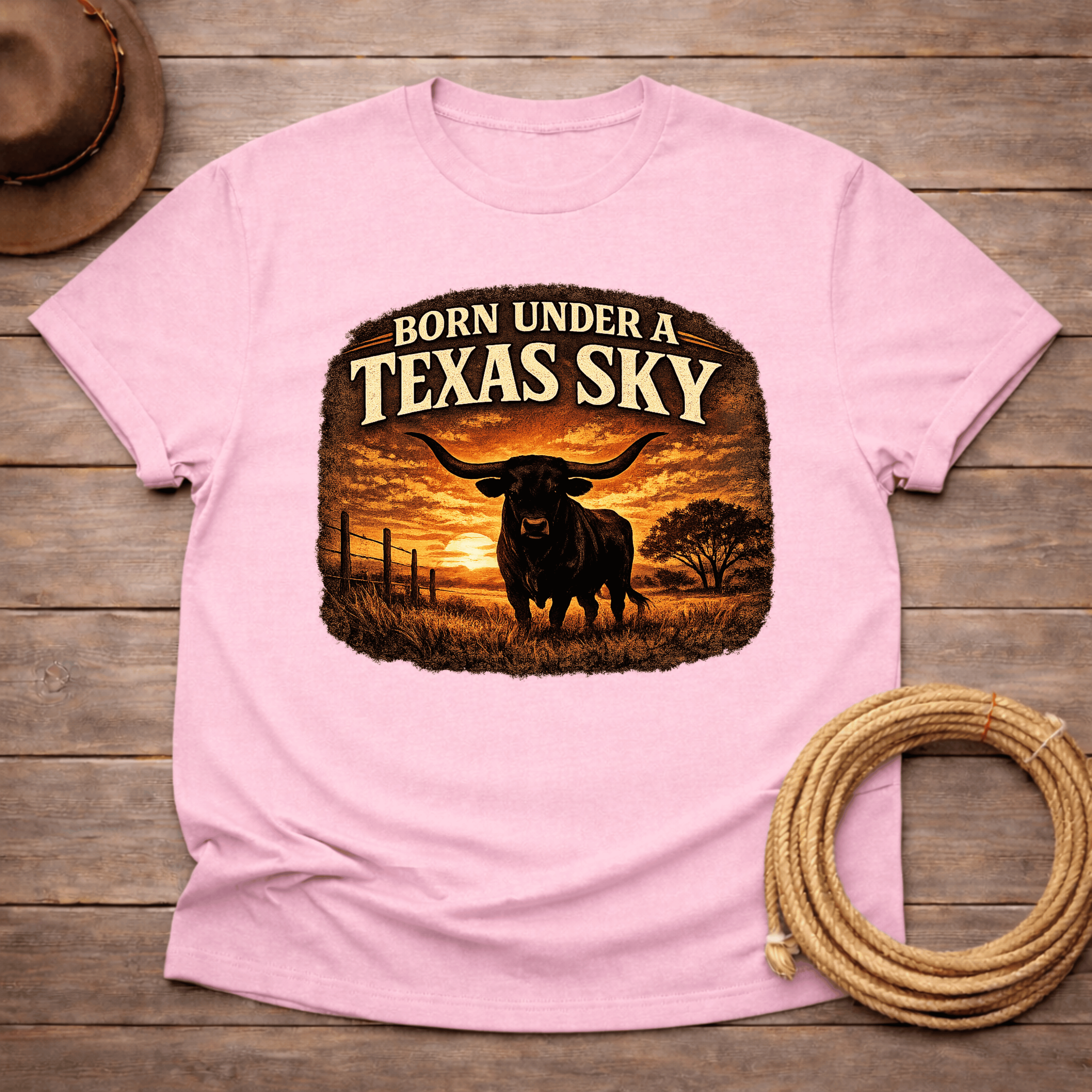 Born under a Texas Sky T-shirt