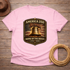 Home of the Brave Liberty Bell t-shirt