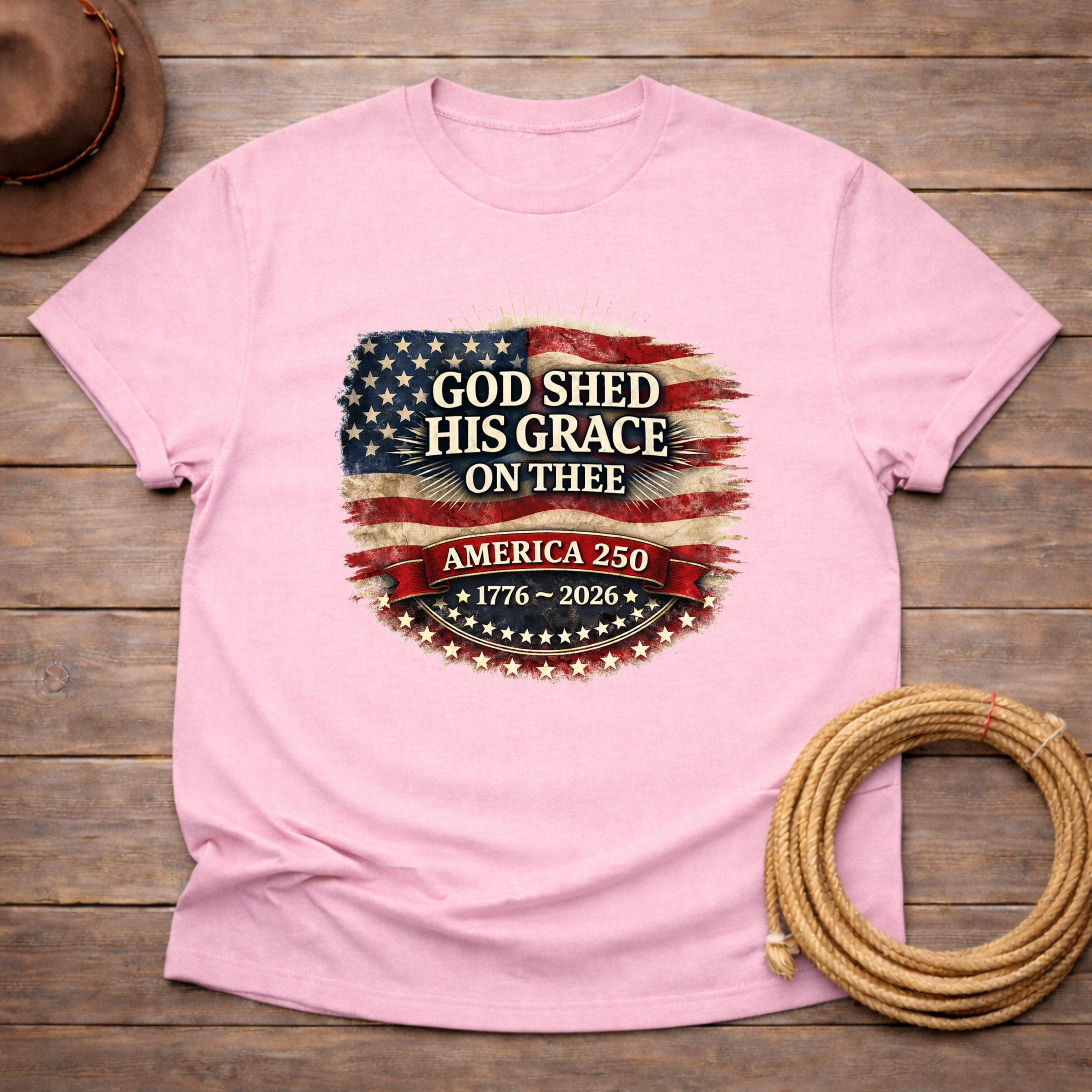 God Shed His Grace T-shirt