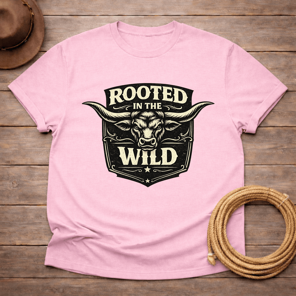 Rooted in the Wild Longhorn T-shirt