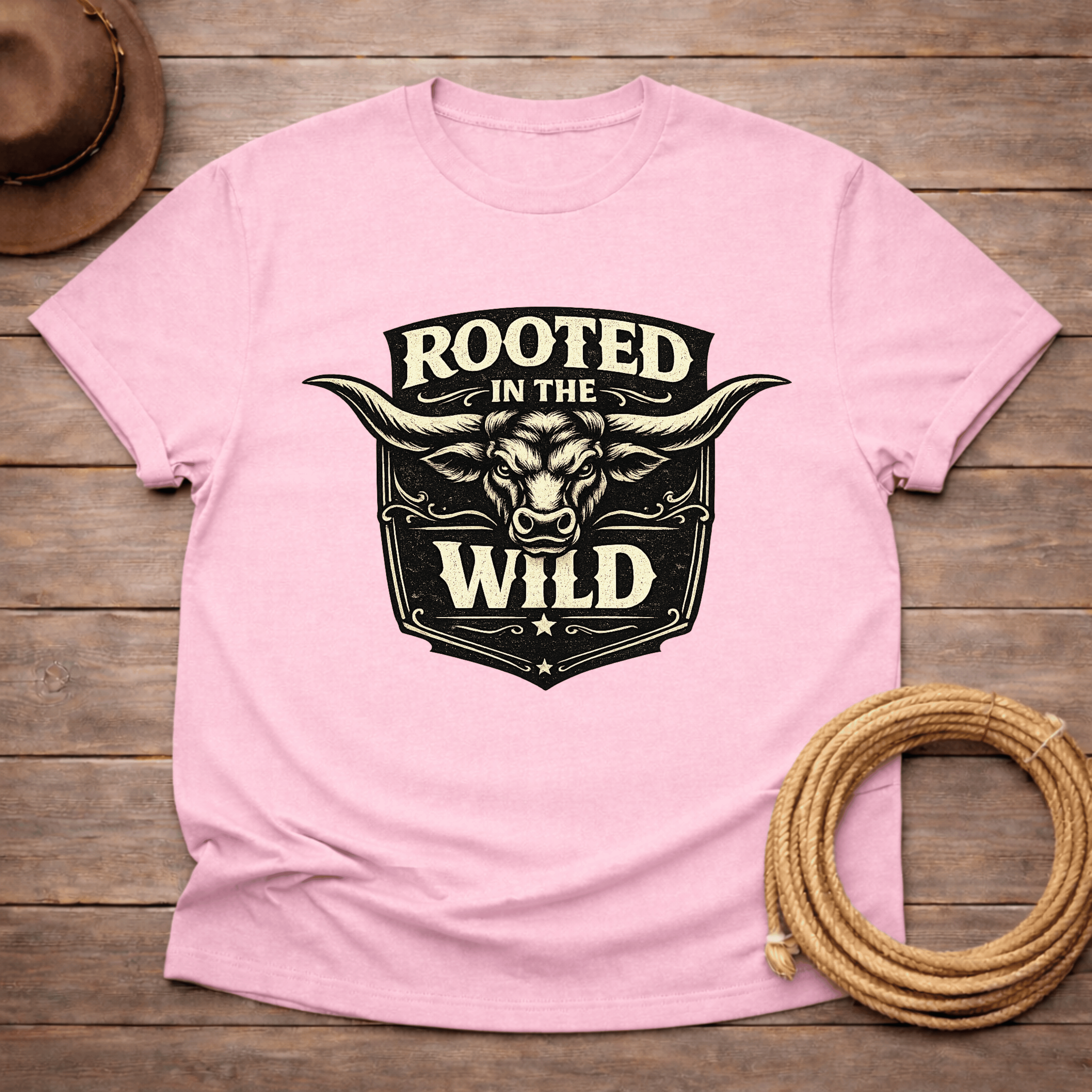 Rooted in the Wild Longhorn T-shirt
