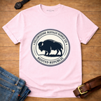 Yellowstone Buffalo Supply Badge T-shirt