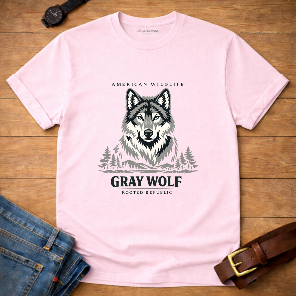 American Wildlife Wolf T-shirt