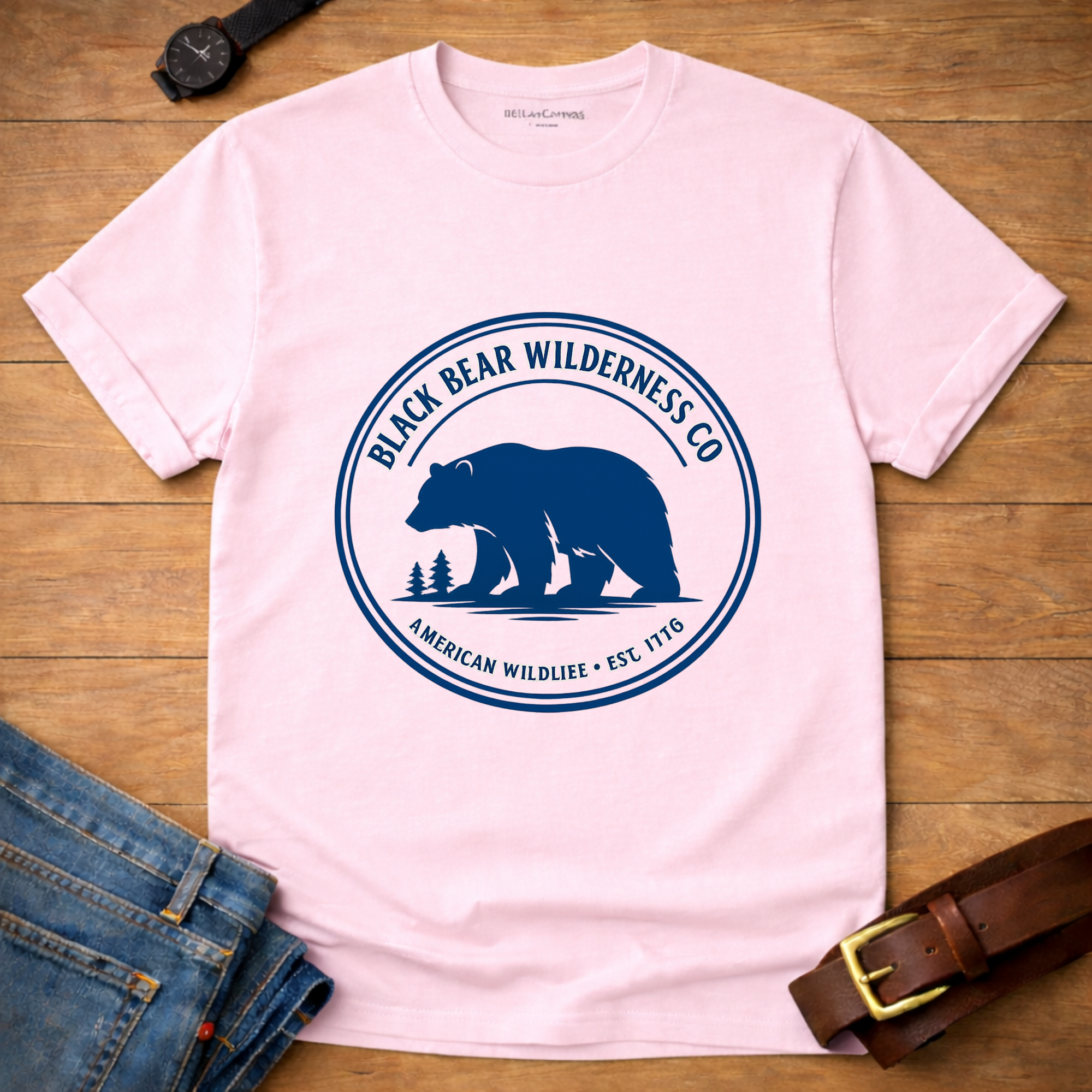 Black Bear Wilderness Co Badge T-shirt
