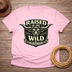 Raised Wild Texas Longhorn Badge T-shirt
