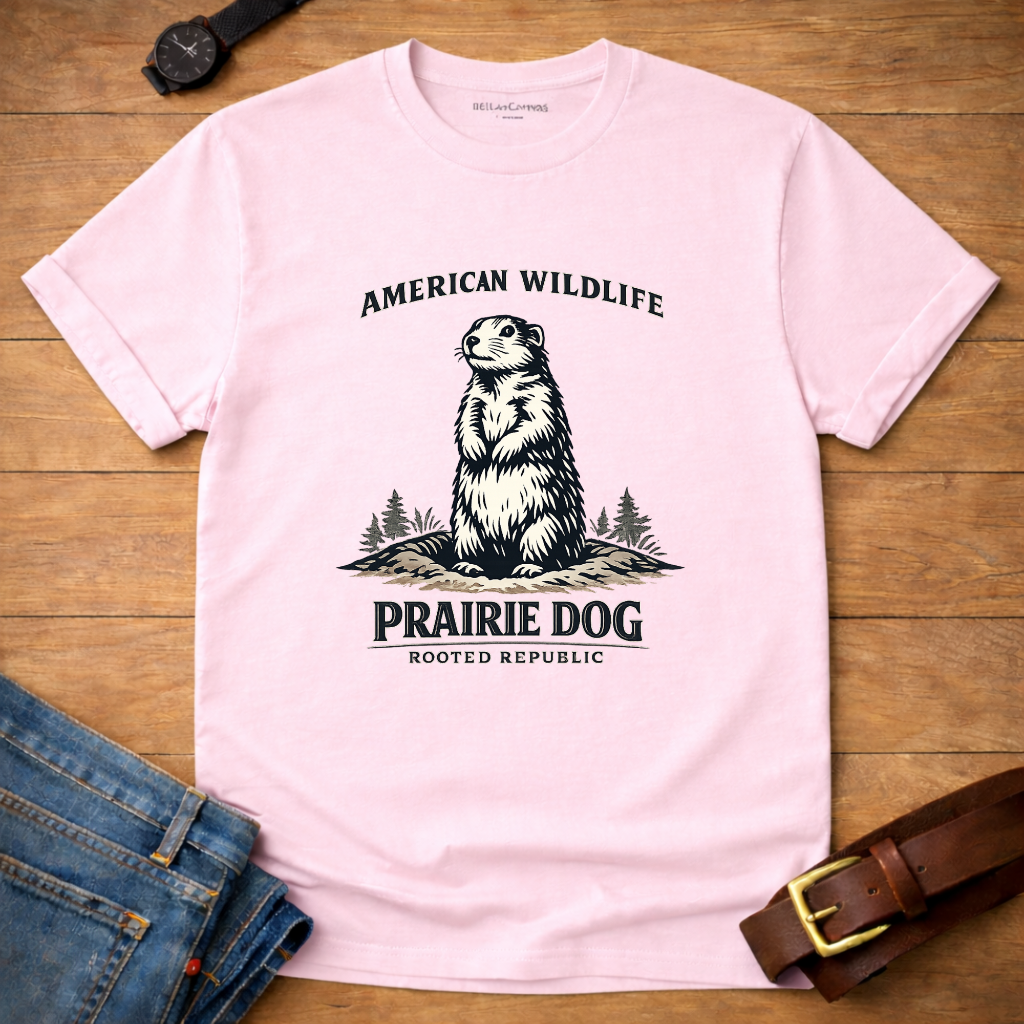 American Wildlife Prairie Dog T-shirt