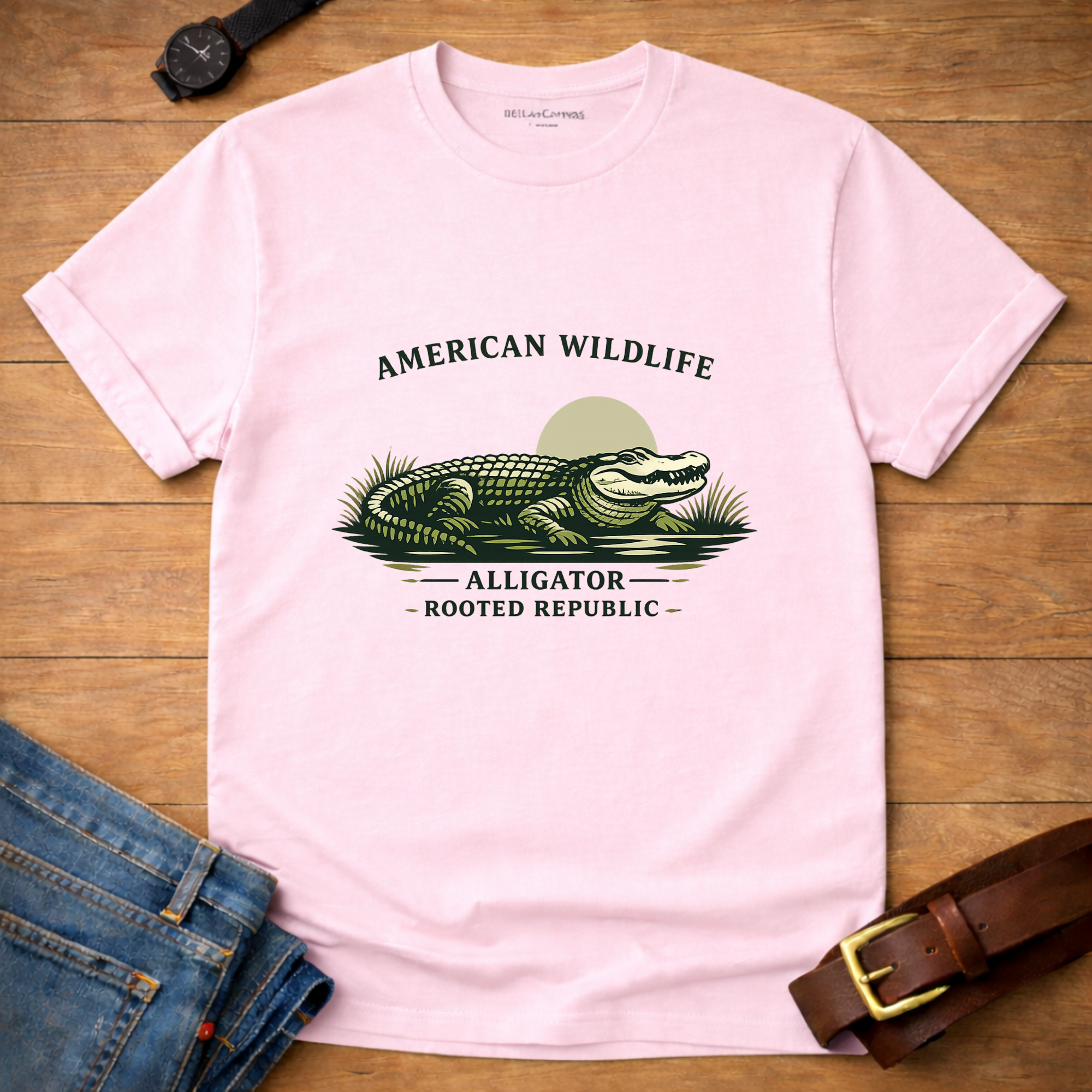 American Wildlife Alligator T-shirt