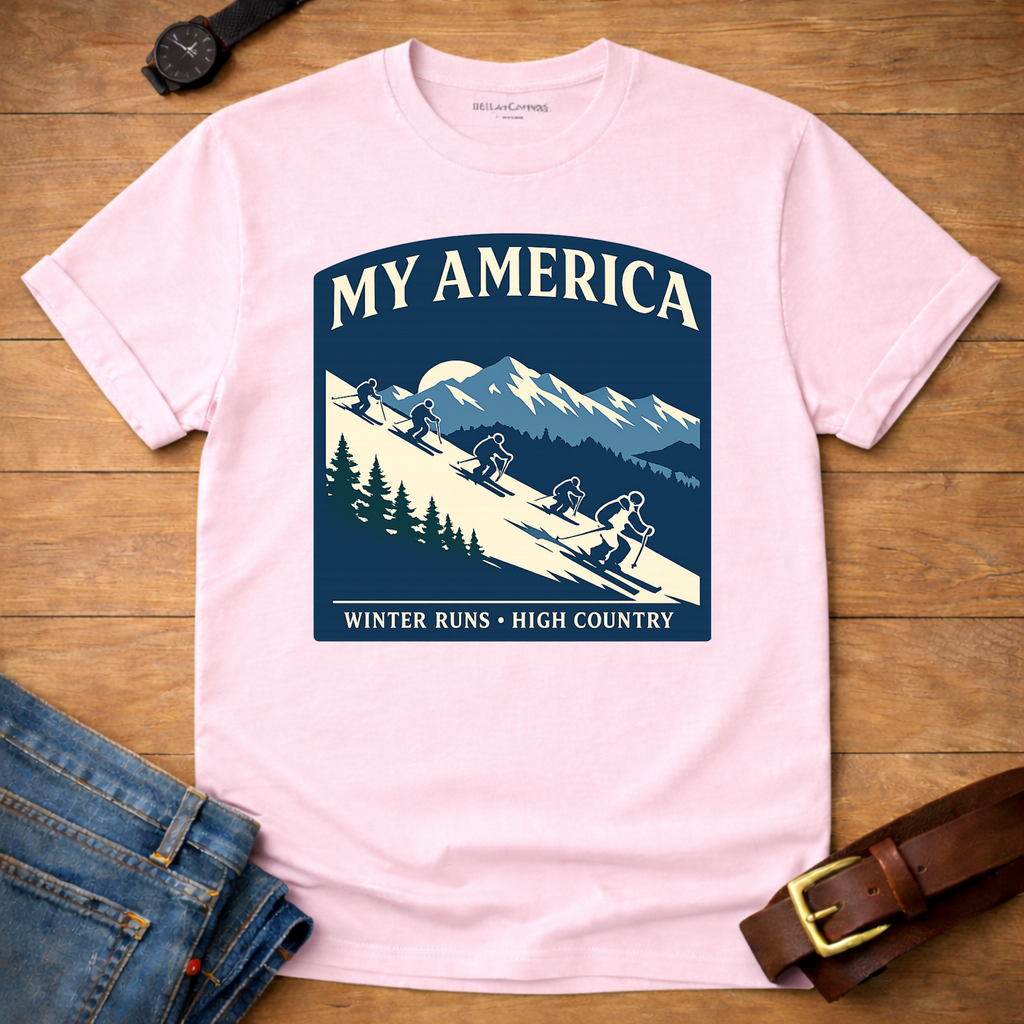 My America Ski T-shirt