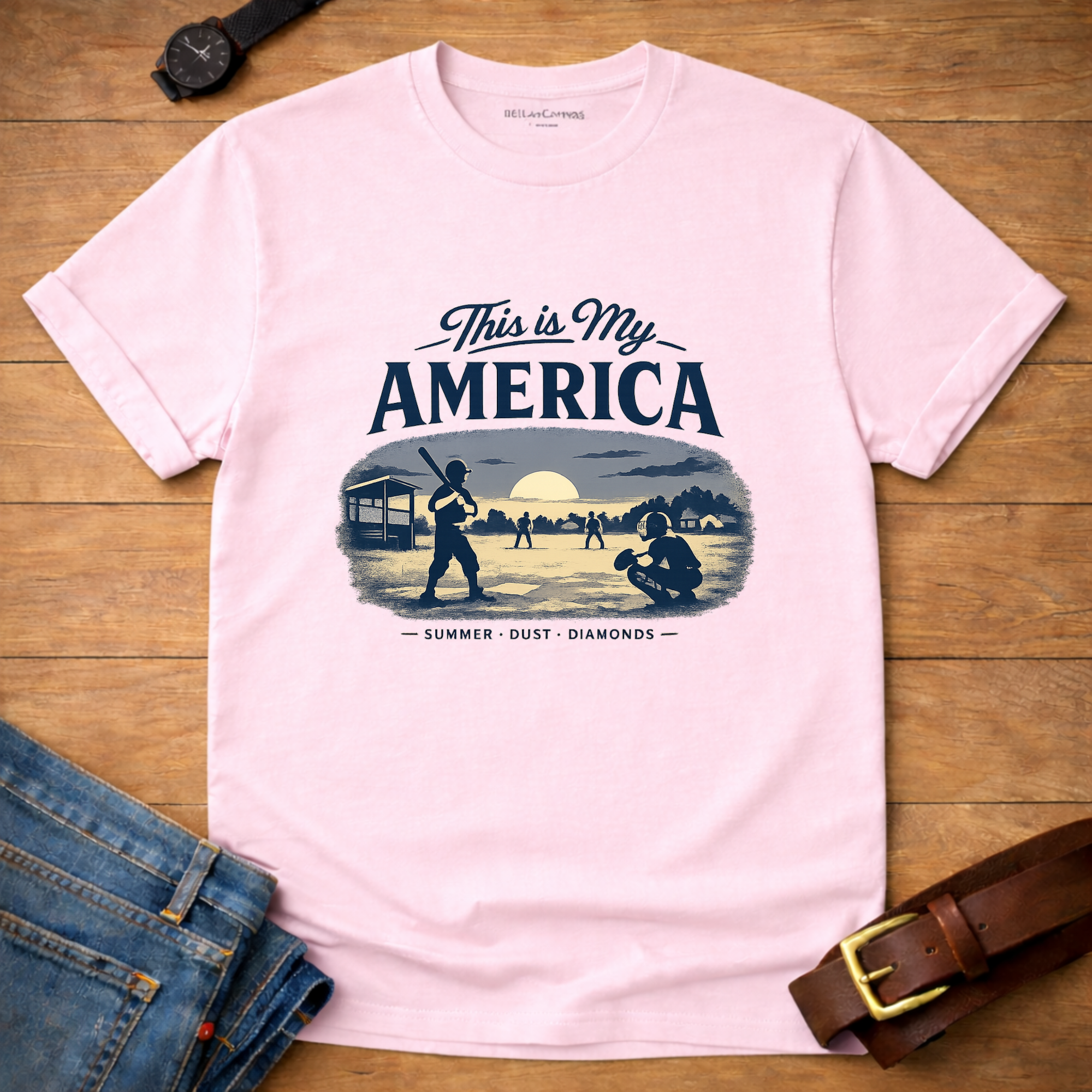 My America Baseball T-shirt