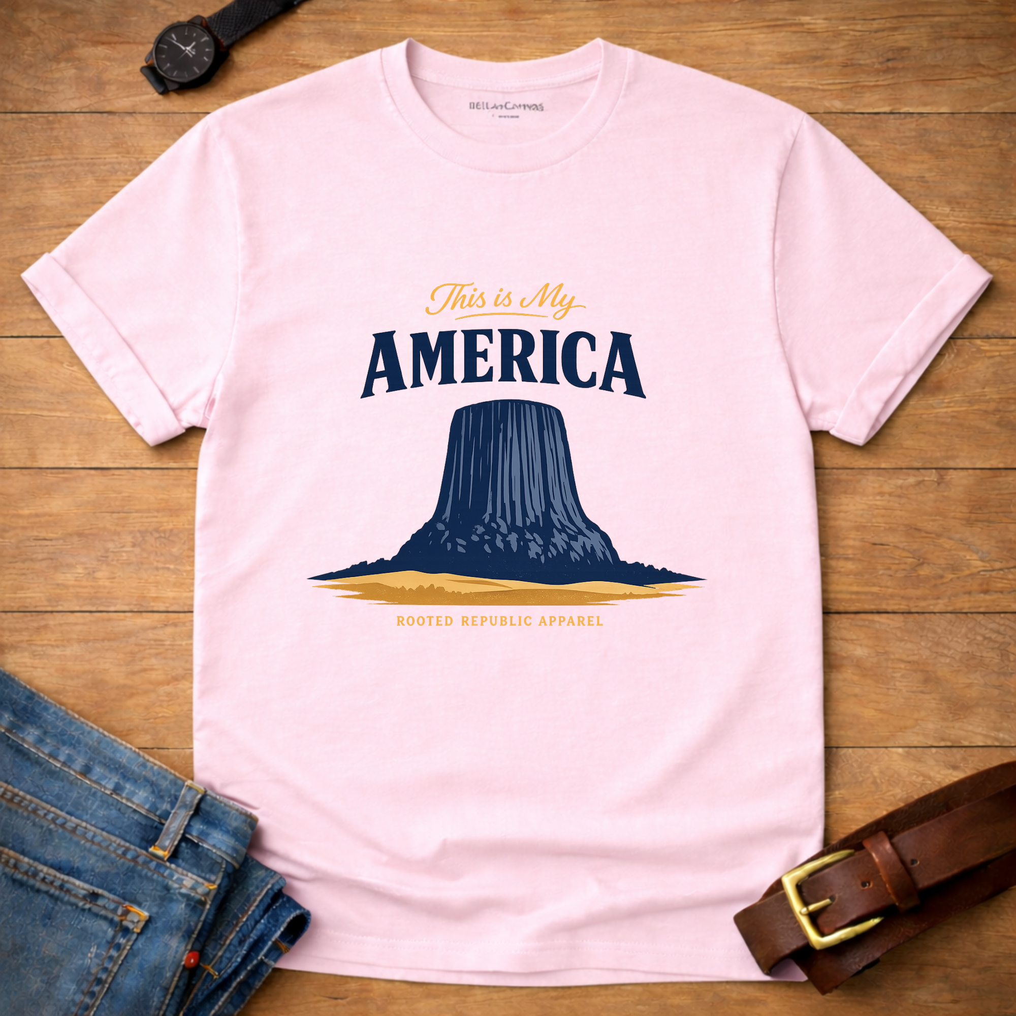 My America Devils Tower T-shirt