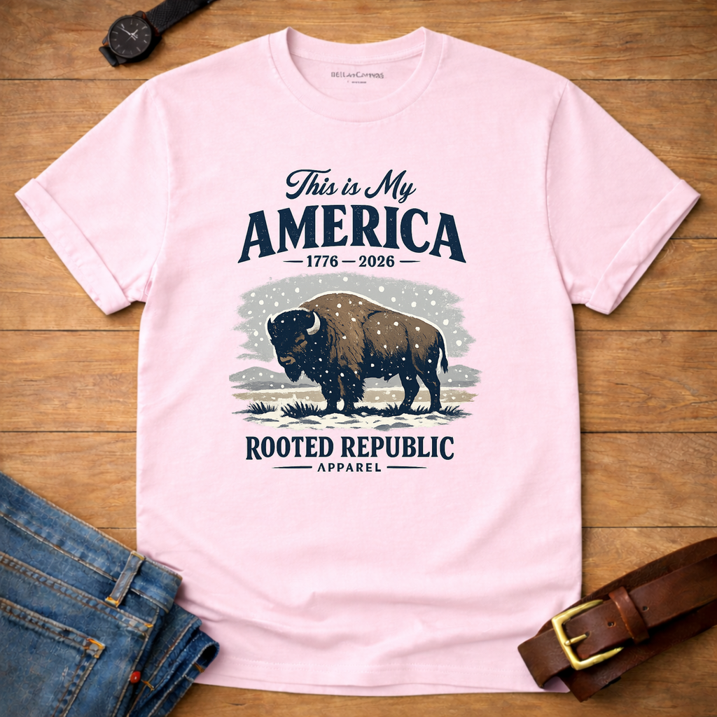 My America Buffalo T-shirt
