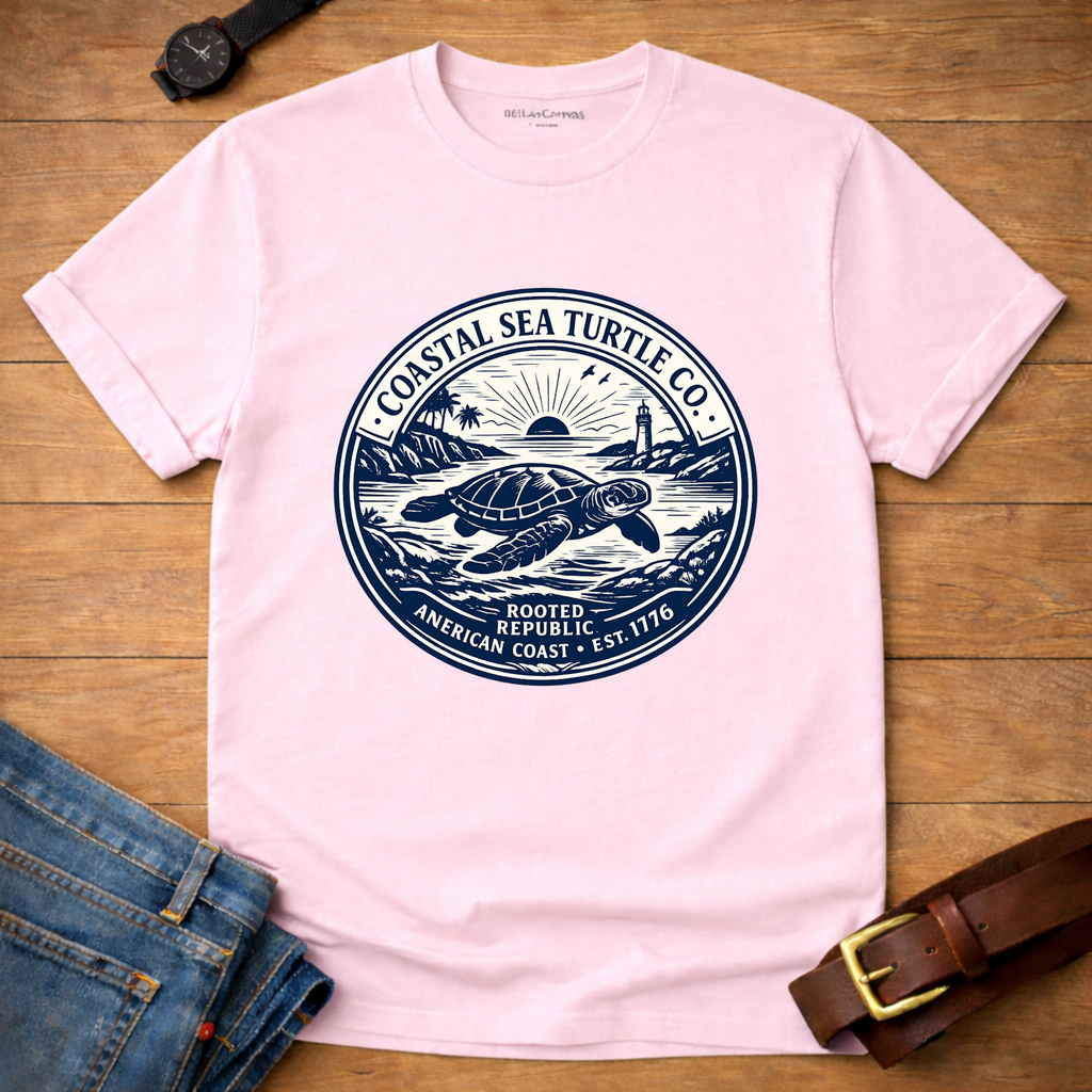 Sea Turtle Badge T-shirt