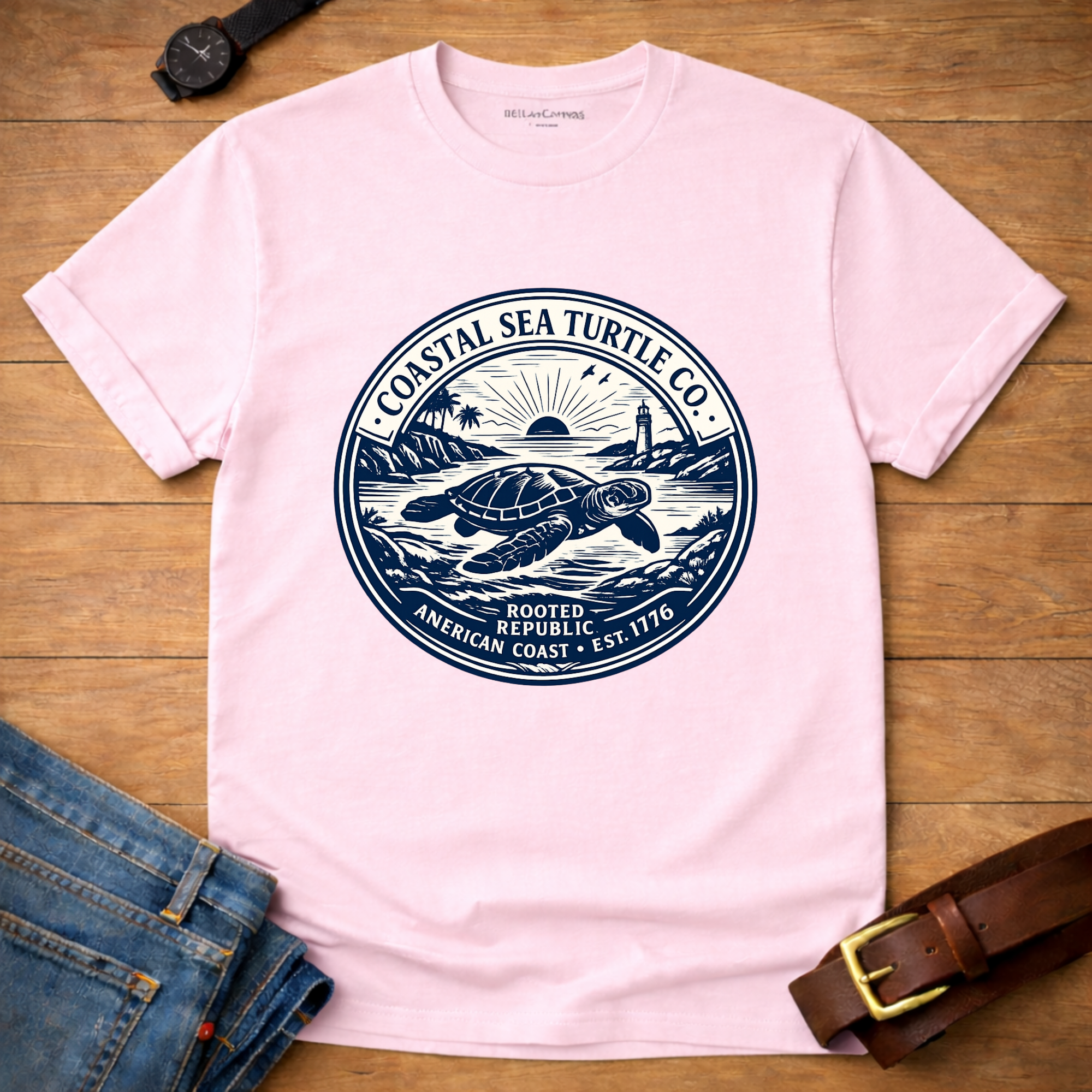 Sea Turtle Badge T-shirt
