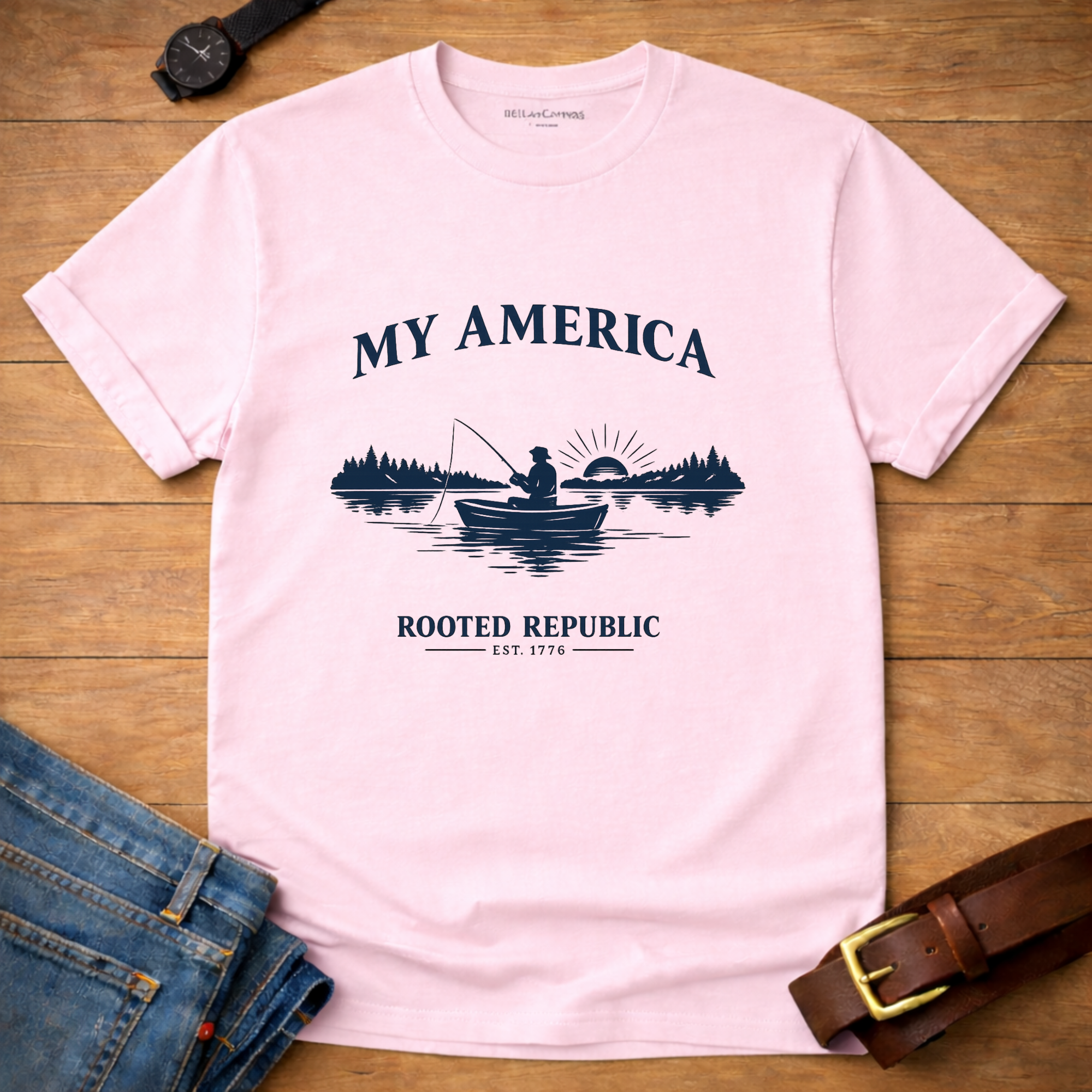 My America Fishing T-shirt