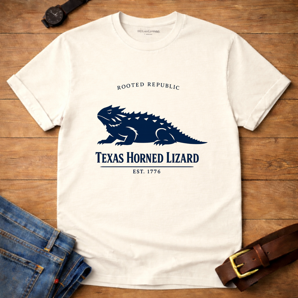 Wildlife Horned Lizzard T-shirt