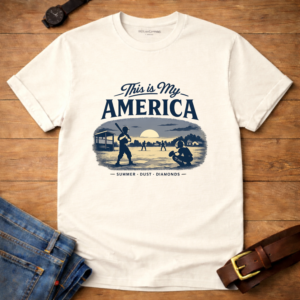 My America Baseball T-shirt