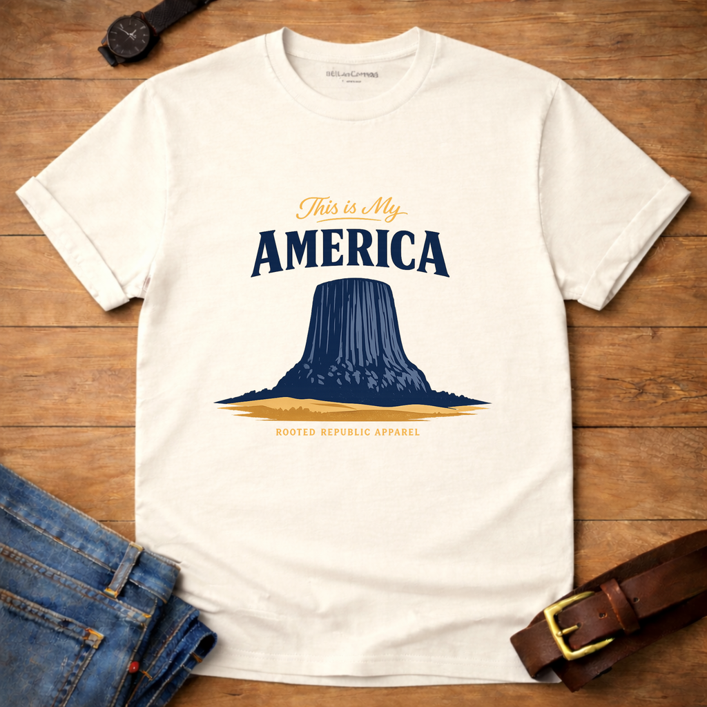 My America Devils Tower T-shirt