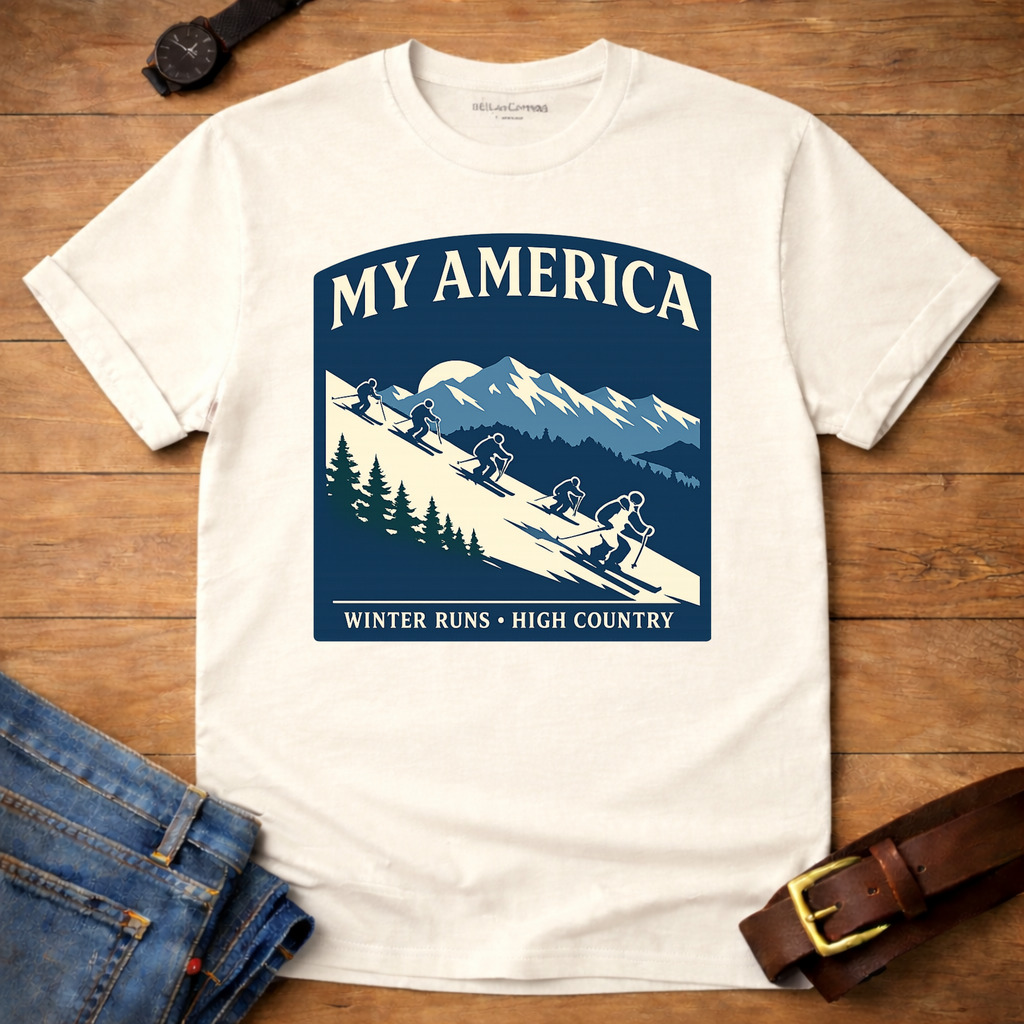 My America Ski T-shirt