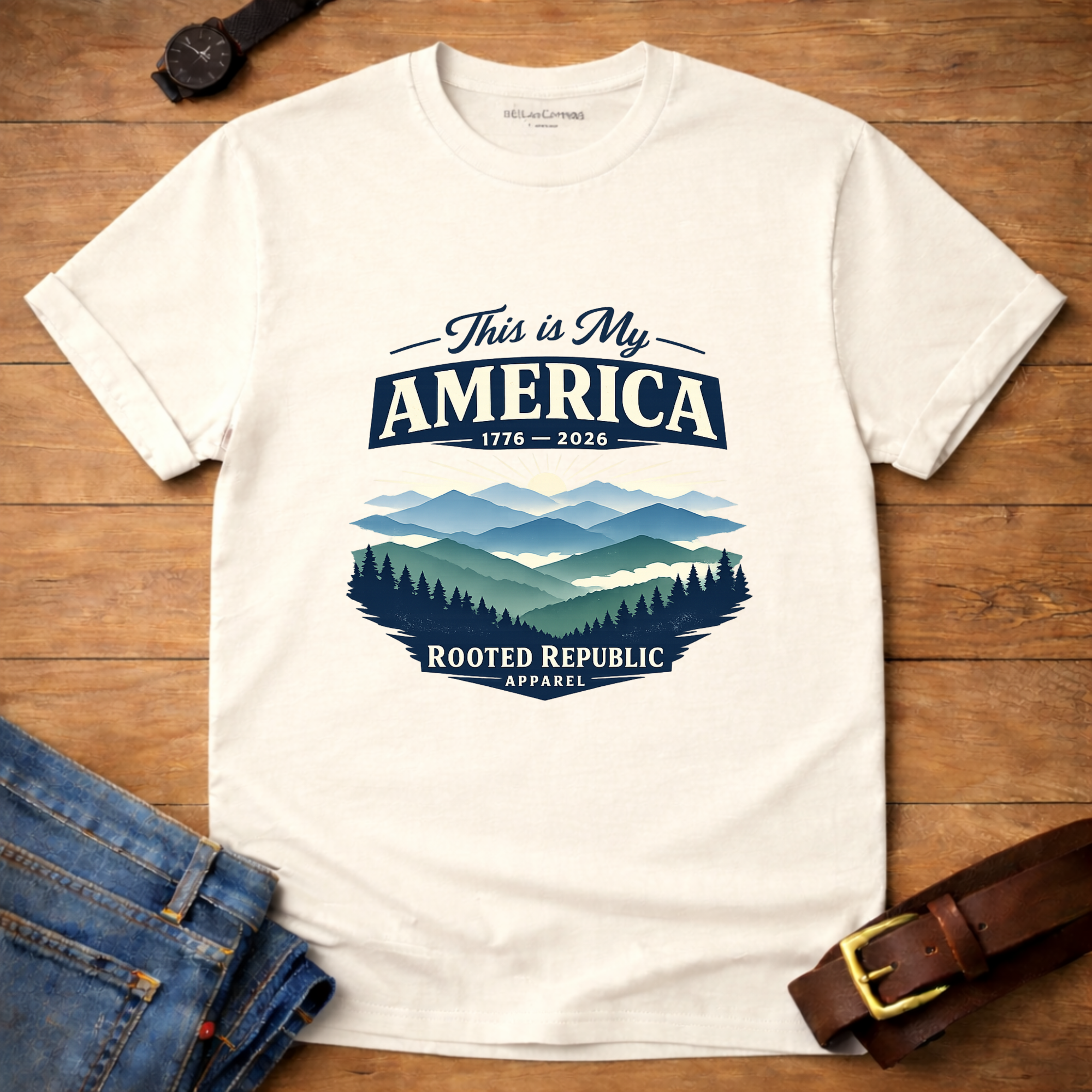 My America Blue RIdge T-shirt