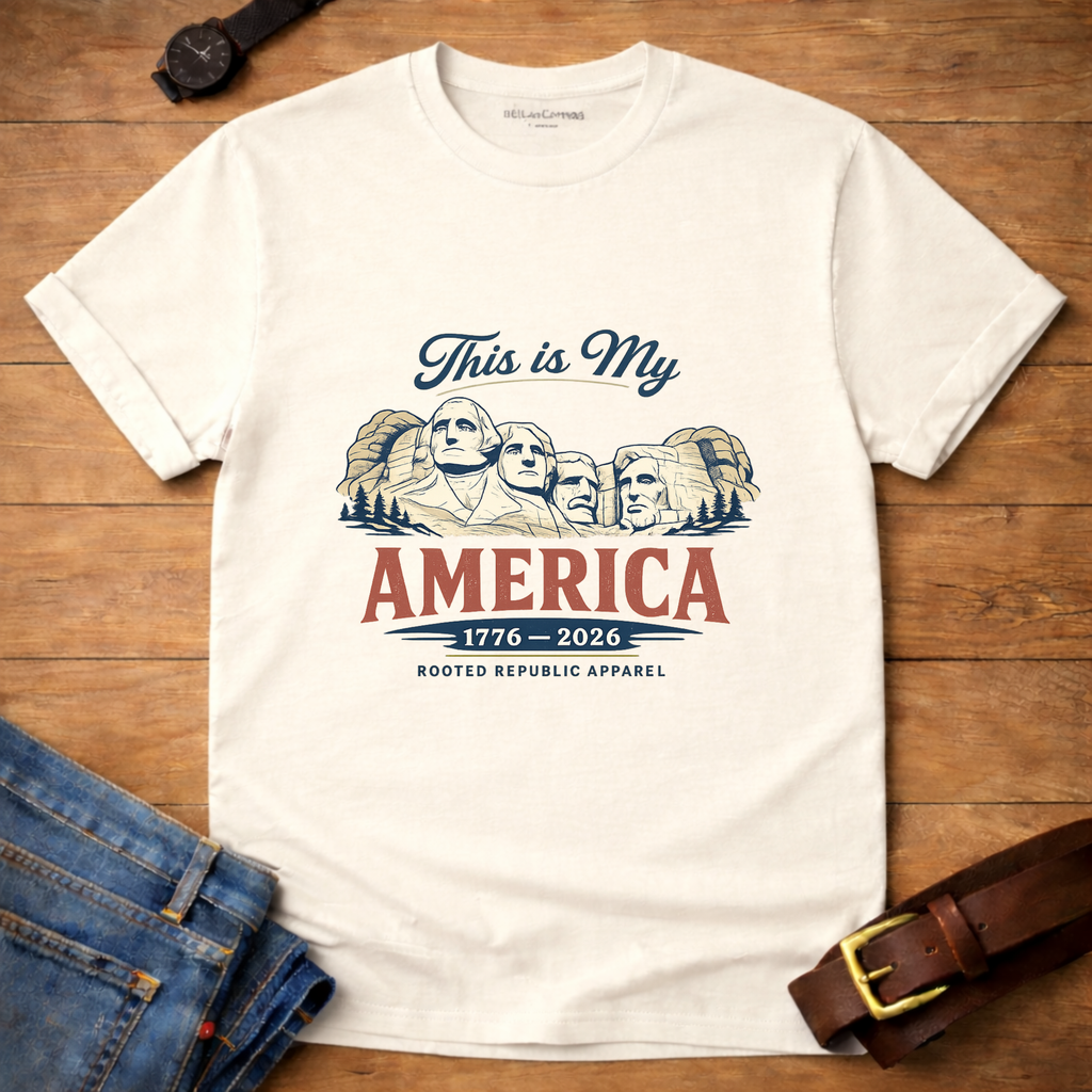 My America Mt Rushmore T-shirt
