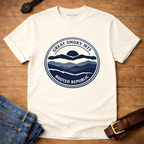 Great Smokey Mts Badge T-shirt