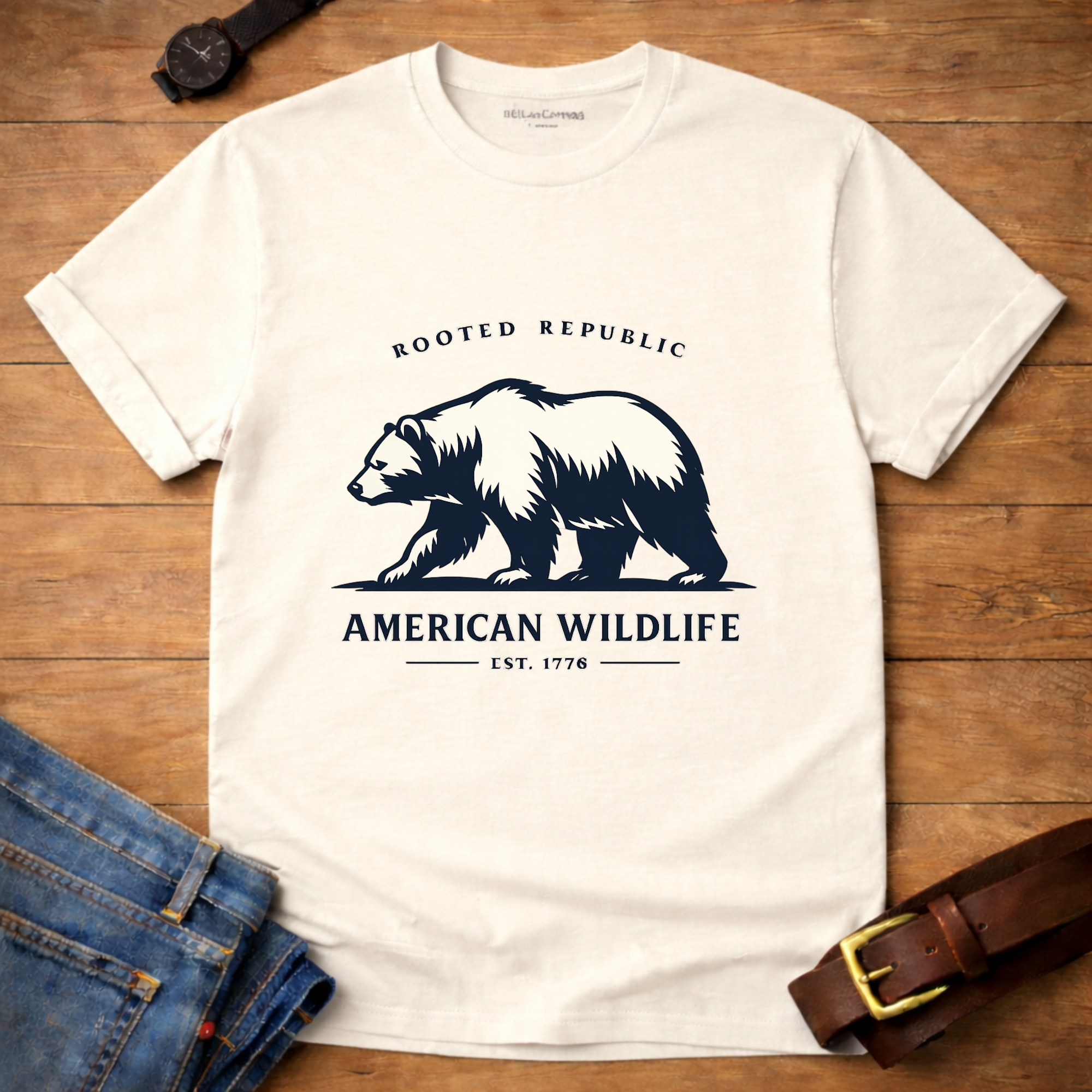 American Wildlife Grizzly T-shirt