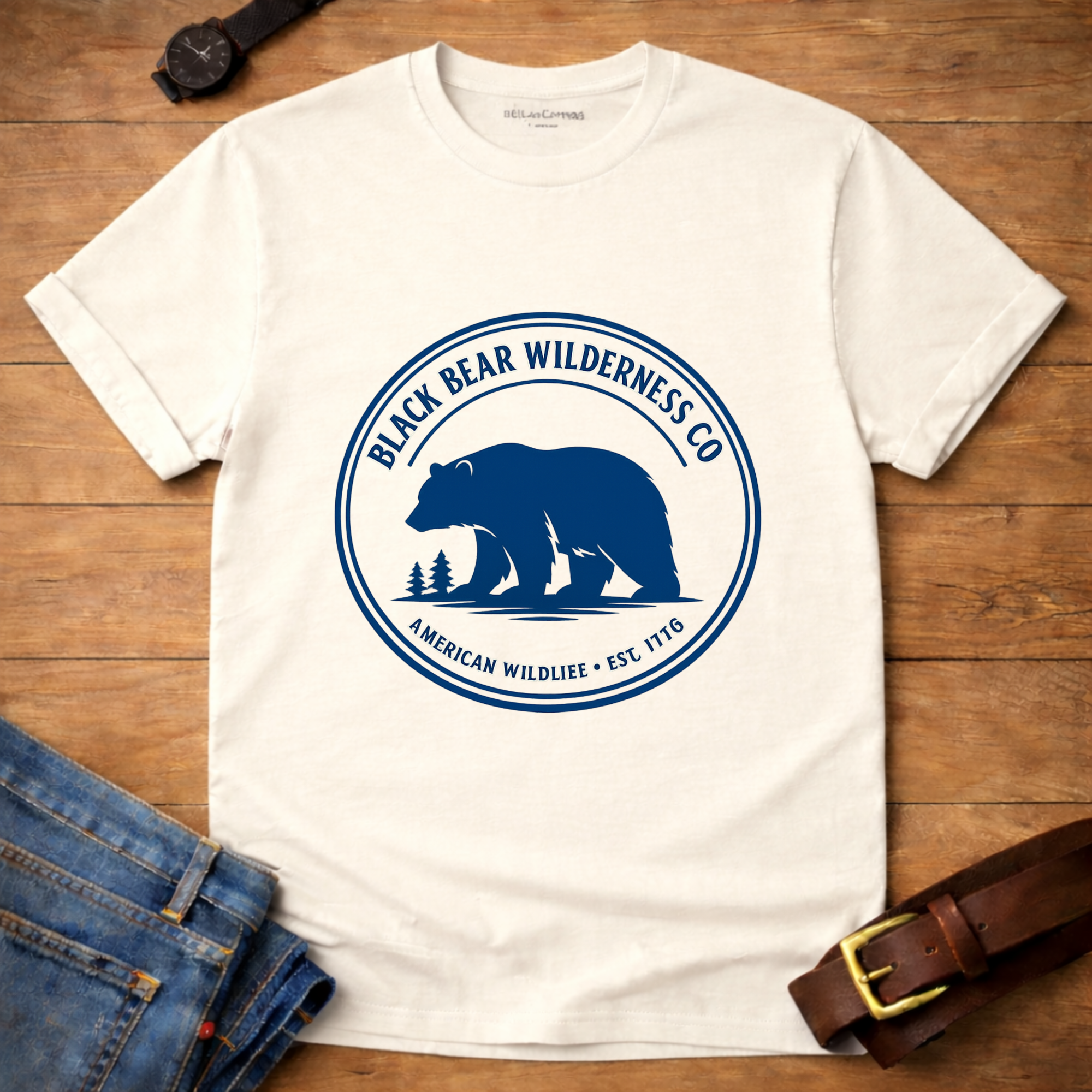 Black Bear Wilderness Co Badge T-shirt
