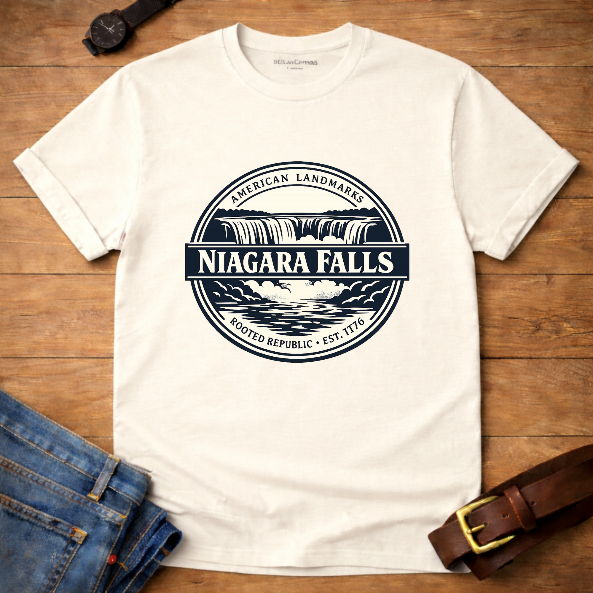 Niagara Falls Badge t-shirt