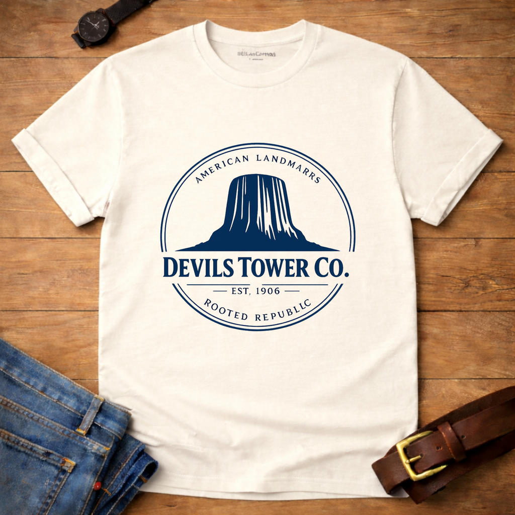 Devils Tower Badge T-shirt
