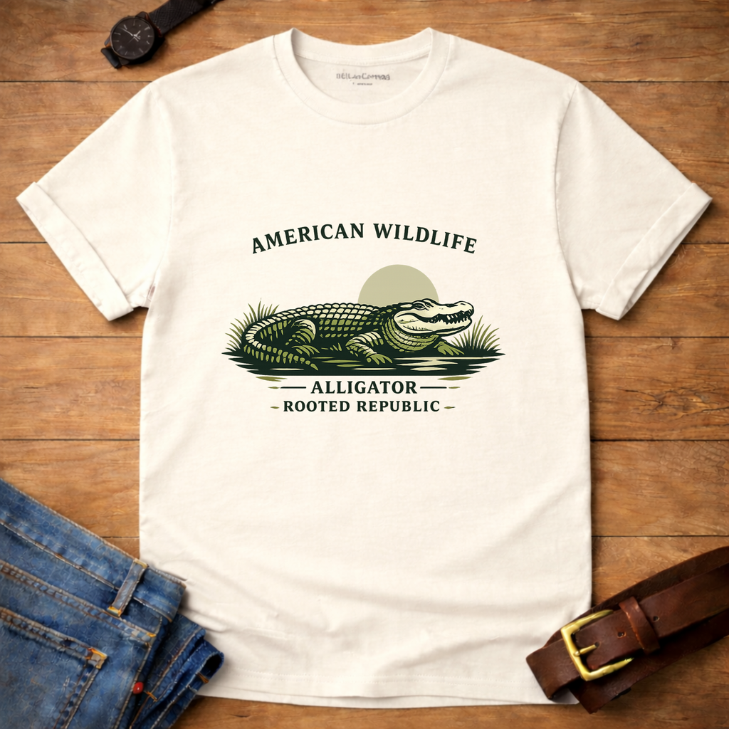 American Wildlife Alligator T-shirt
