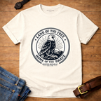 Land of the Free Badge T-shirt
