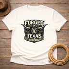 Forged in Texas Longhorn Badge T-shirt