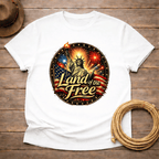 Land of the Free Patriotic T-shirt