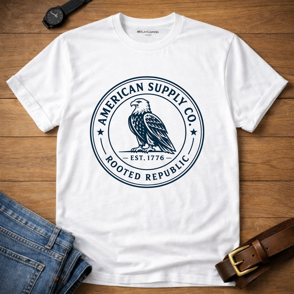 American Supply Badge T-shirt
