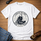 Land of the Free Badge T-shirt