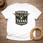 Forged in Texas Longhorn Badge T-shirt