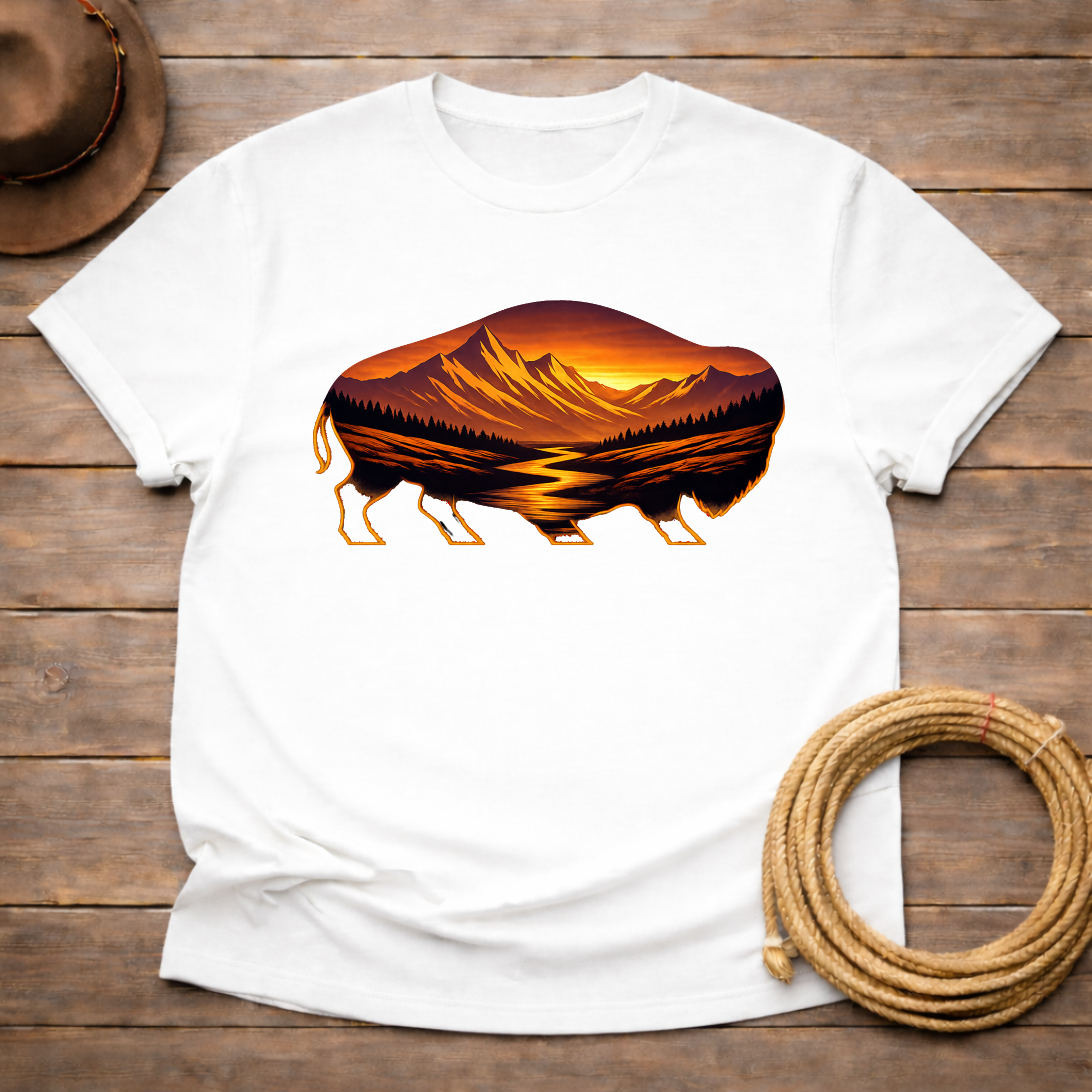 Buffalo Sunset T-shirt