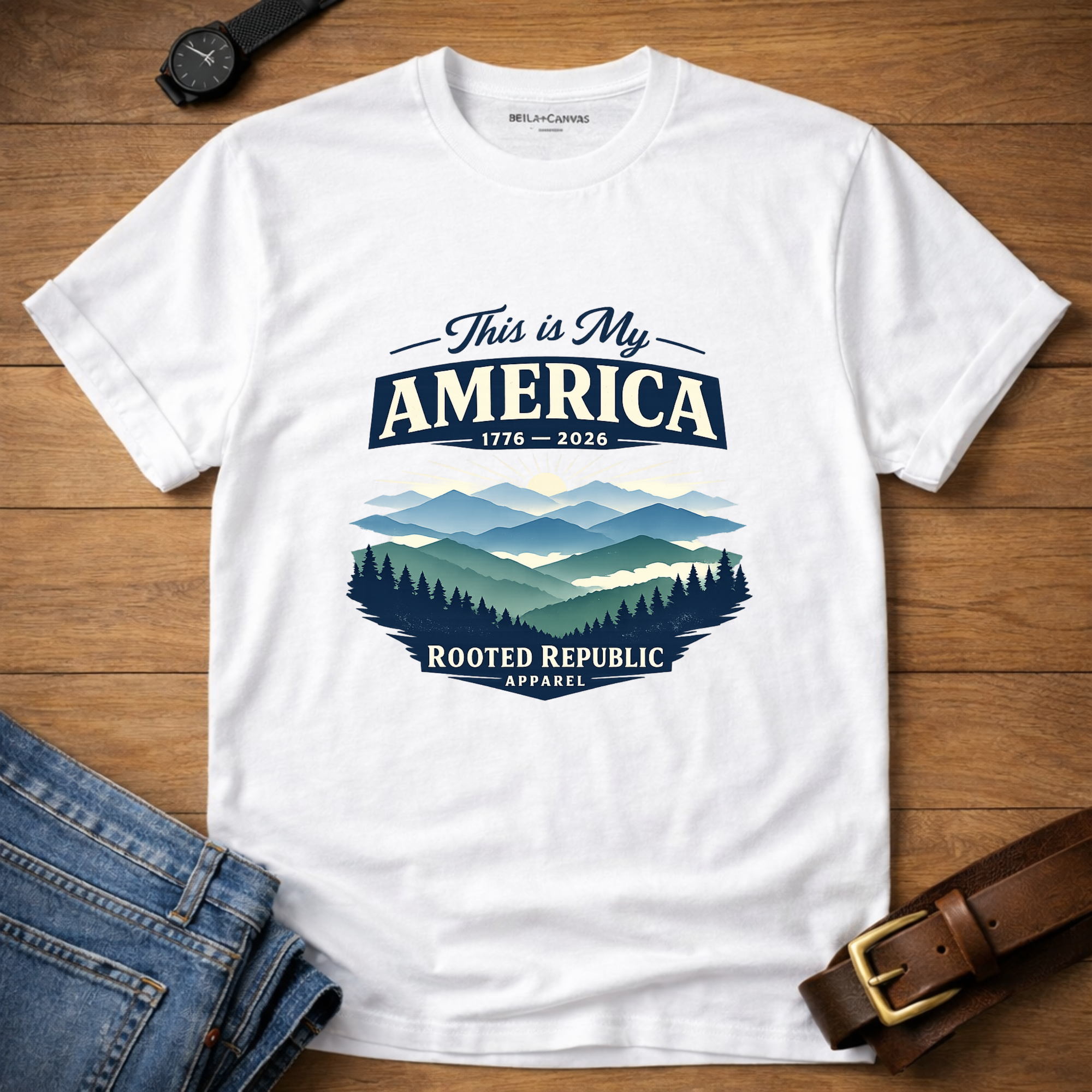 My America Blue RIdge T-shirt