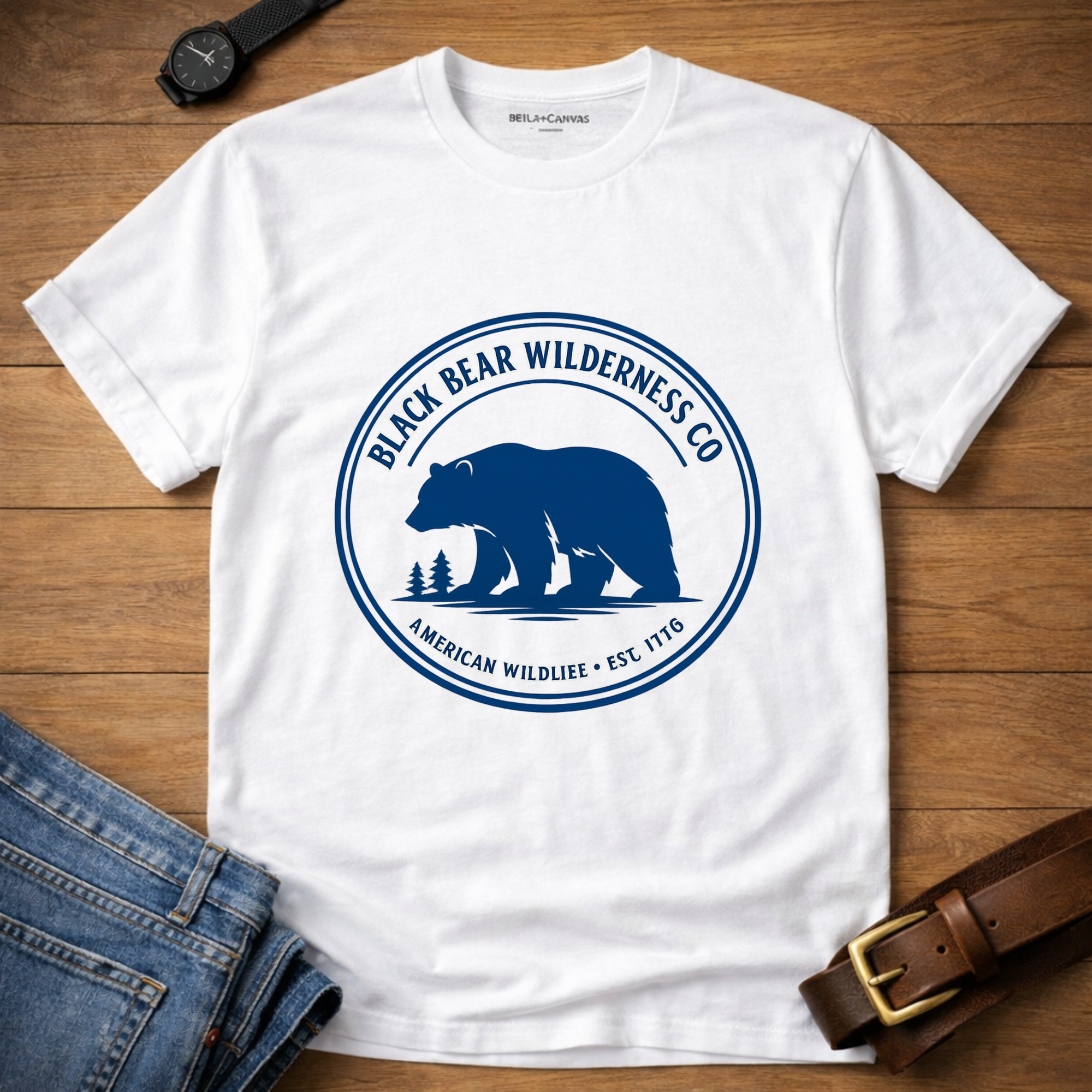 Black Bear Wilderness Co Badge T-shirt