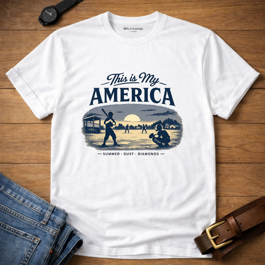 My America Baseball T-shirt