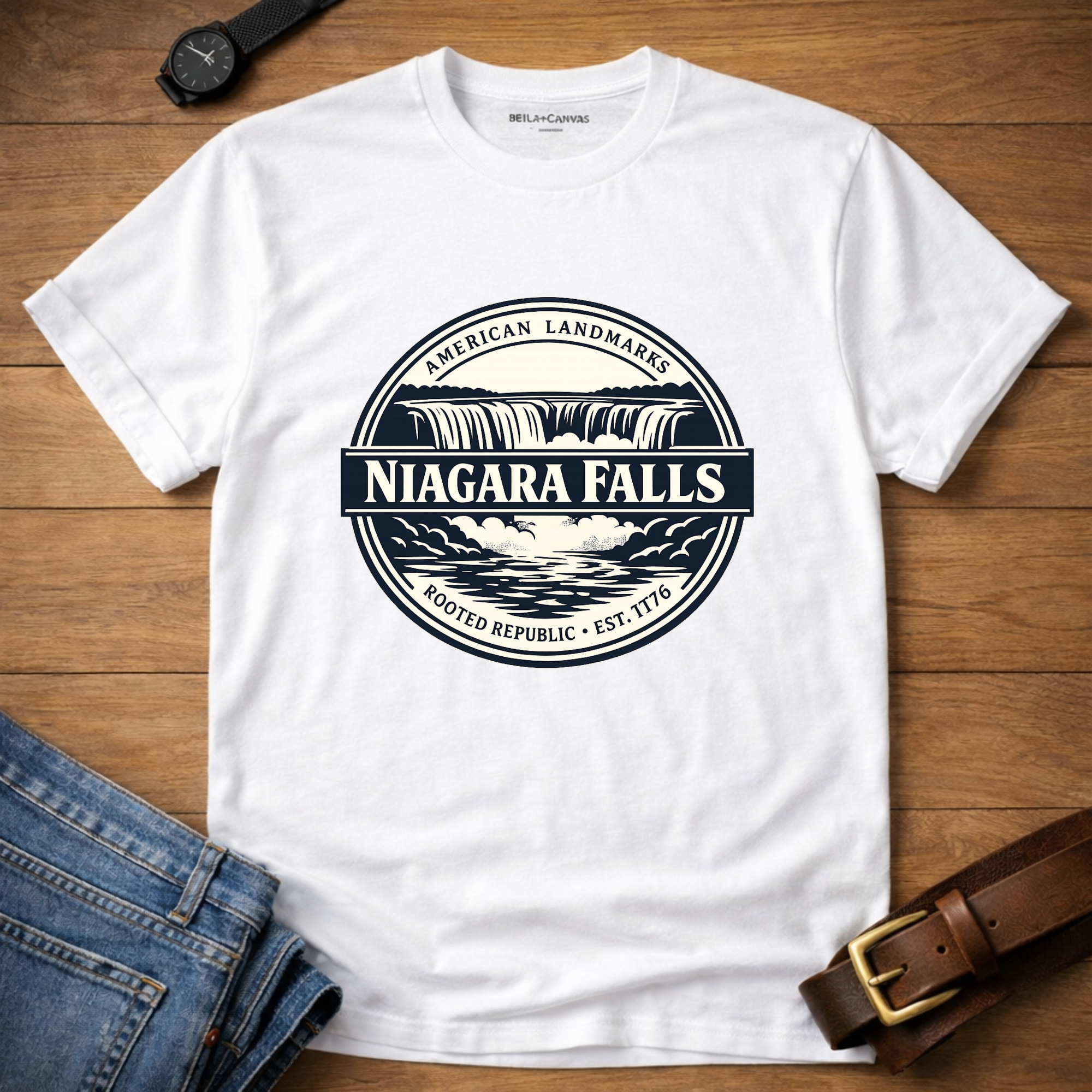 Niagara Falls Badge t-shirt